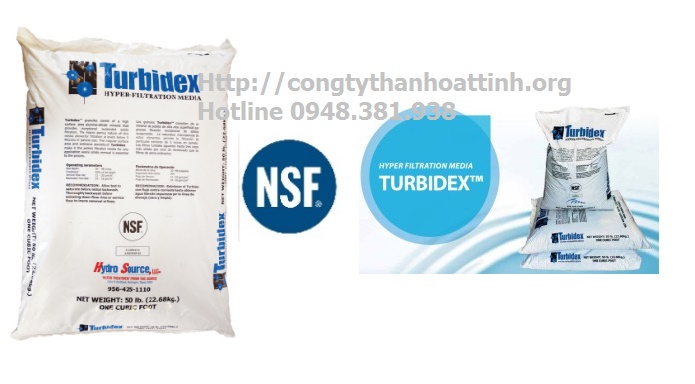 Hạt lọc turbidex khử độ đục trong nước